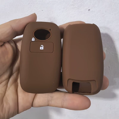 Car Keys Car Key Silicone Bag - 2-key-brown