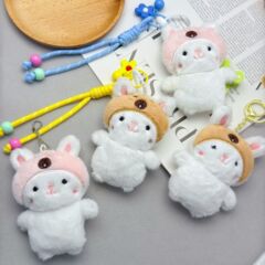 猫咪公仔挂件毛绒玩偶书包钥匙扣饰品挂件可爱小熊包包挂件配饰