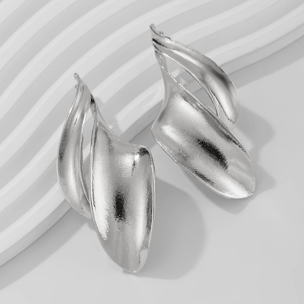 1 Paar  Wind Overdrijving Waterdruppels Legering IJzer Oorknopjes display picture 23