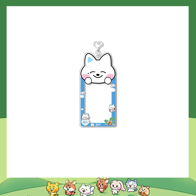 现货 新款NCT Dream卡通插卡相框钥匙扣爱豆小卡收纳挂件饰品明星|undefined