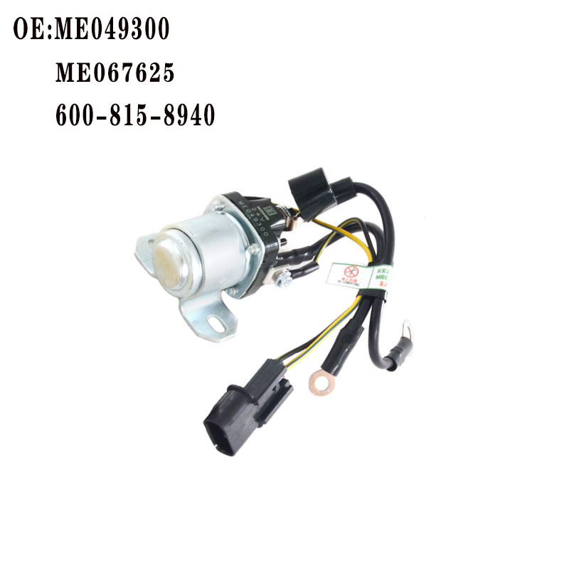 挖掘机配件适用于PC日立CAT 6D24继电器启动马达控制器ME049300