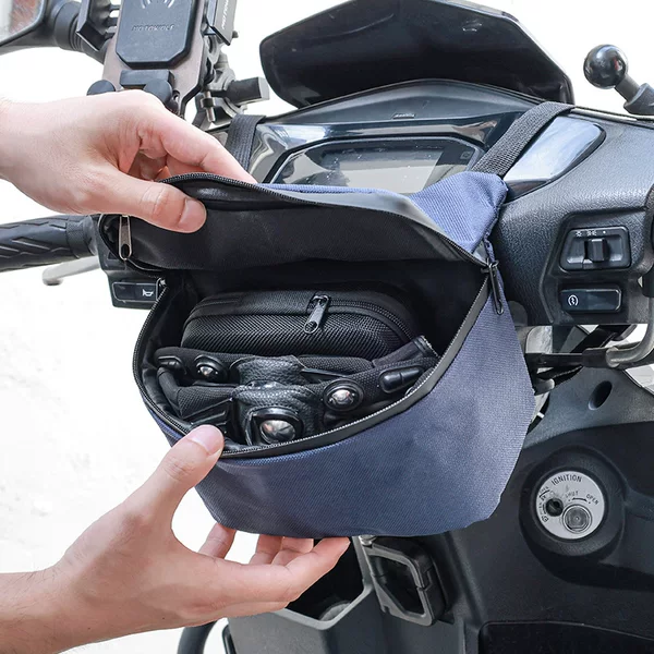New Wholesale Fashionable and Versatile Waterproof Motorcycle Head Bag Travel Bag Trendy Sports Electric Bicycle Motorcycle Bag