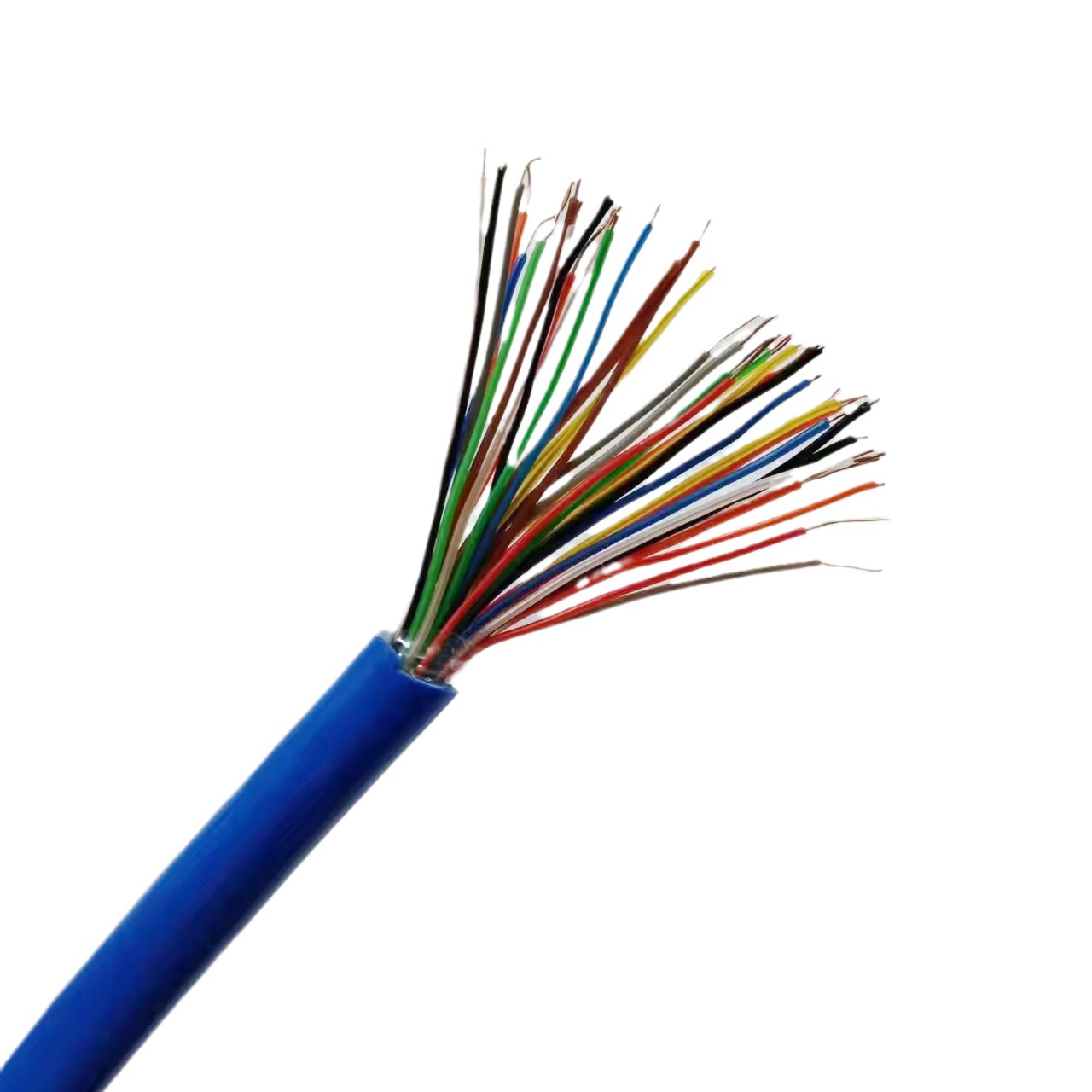 矿用阻燃通信信号电话线MHYV30*2*1/0.5煤安认证