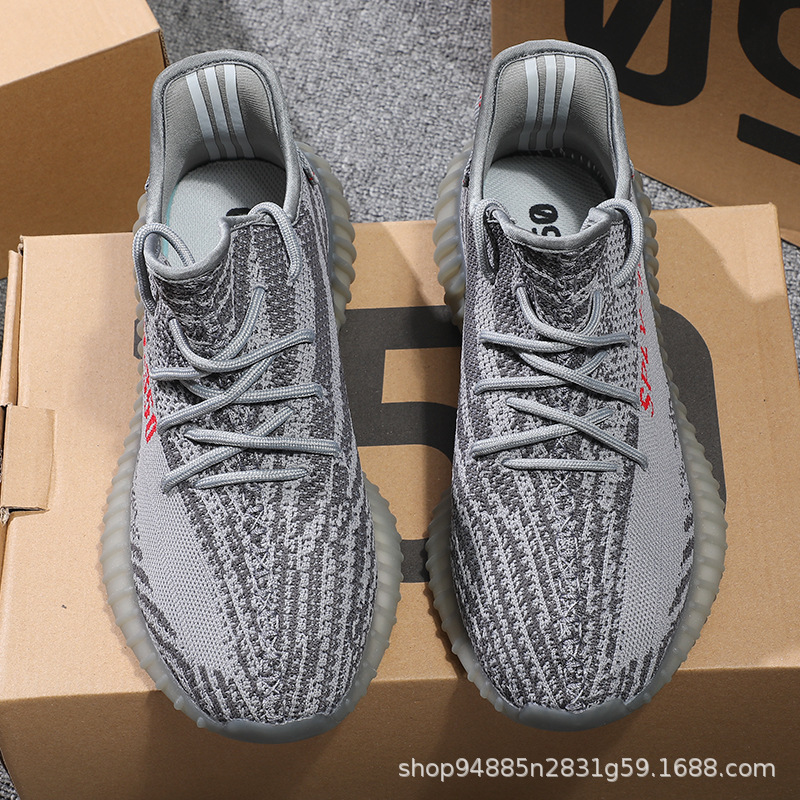 Putian Baiyi Coconut Shoes Men's 350 New Gray Orange Men's Shoes 2025 Summer Breathable Men's Sports Shoes Trendy Women's Running Shoes Putian Baiyi Coconut Shoes Men's 350 New Gray Orange Men's Shoes 2025 Summer Breathable Men's Sports Shoes Trendy Women's Running Shoes