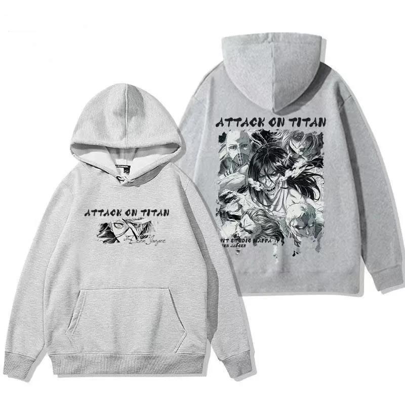 Attack on Titan Men's Hoodie Anime Hoodies Sudadera con capucha para hombre y mujer