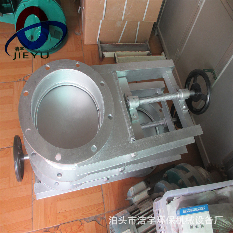 电动插板阀400*400插板门圆形闸阀除尘器管道闸阀全密封闸板阀门