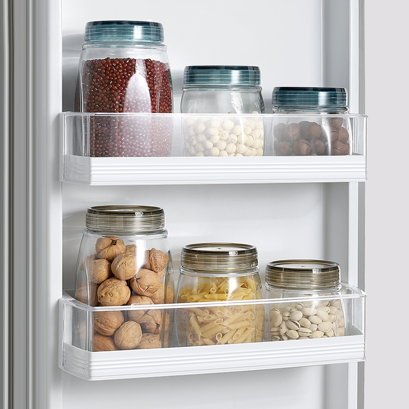 Household storage jar sealing can glass food -grade bottle honey…