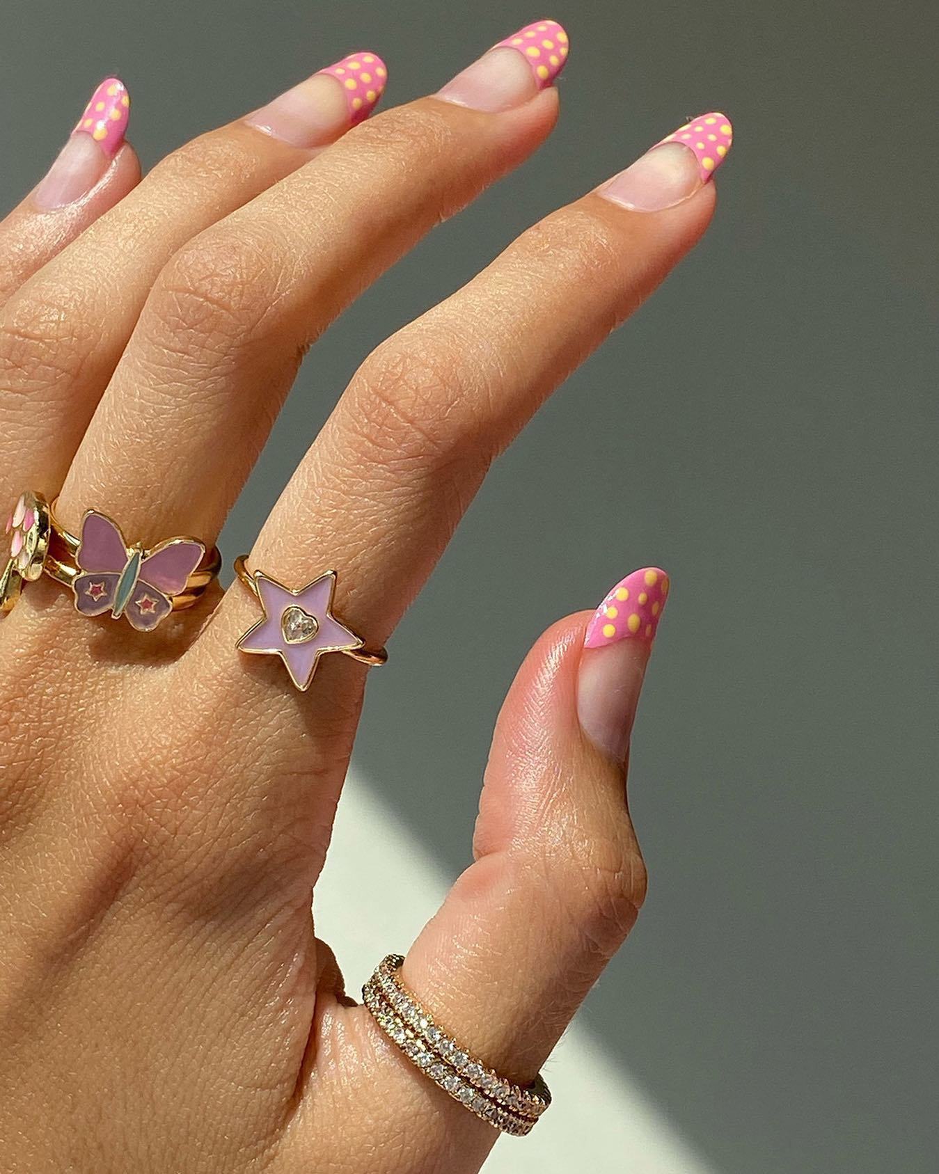 Fashion Star Copper Inlay Zircon Open Ring 1 Piece