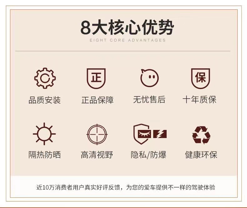 Source manufacturer car 5G nano ceramic film high heat insulation privacy sunscreen front and rear side window glass stickers