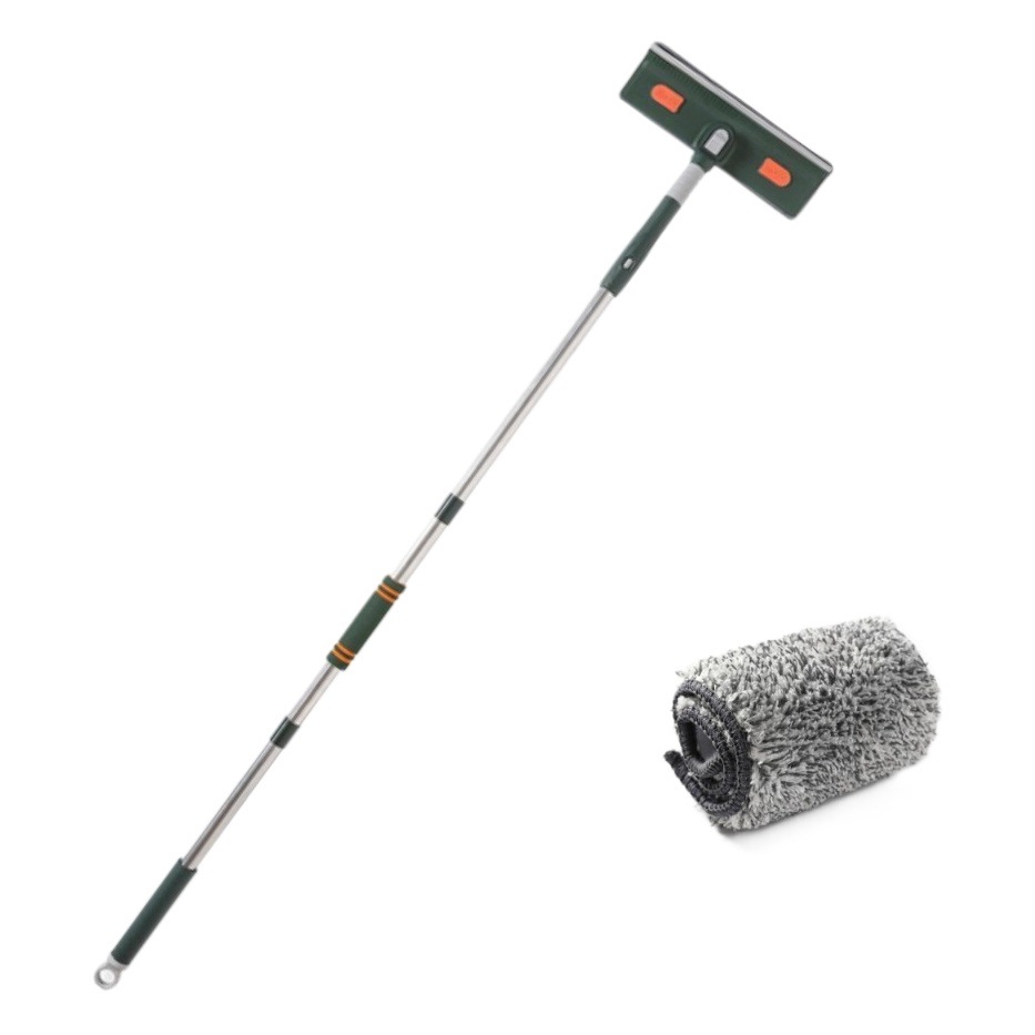 Transfronterizo nuevo artefacto de limpieza de vidrio hogar alargado empalme Barra de limpieza de ventanas limpiaparabrisas