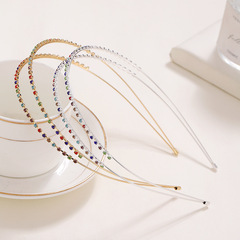 New crystal layered headband, sparkling and exquisite diamond-studded headband, delicate hair accessory wholesale, dropshipping one piece