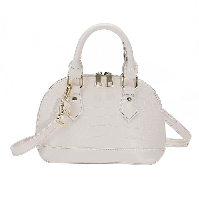 Stone Pattern Retro Portable Shell Bag 2023 New Winter Foreign Style Personality Messenger women's bag trendy shoulder bag_voghion.com