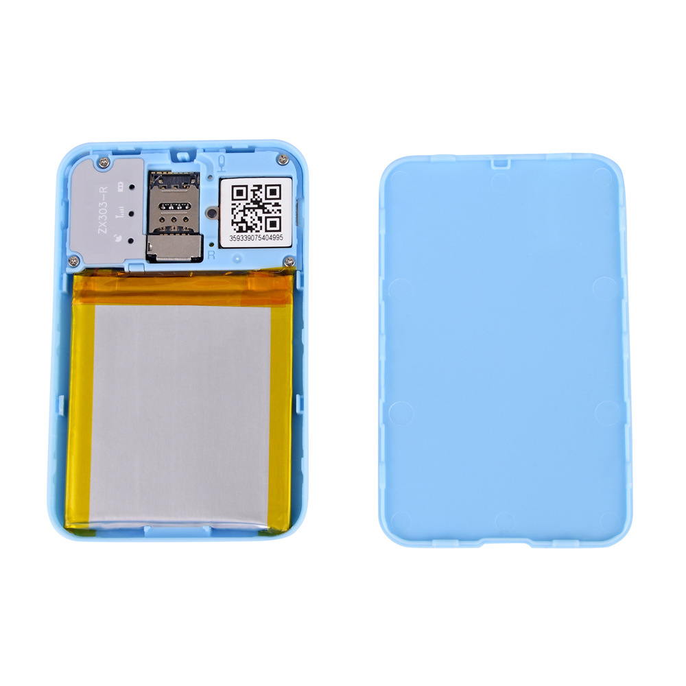 Card type GPS positioner two -way call SOS seeking help ultra -thin ultra -long standby student card GPS tracker 3