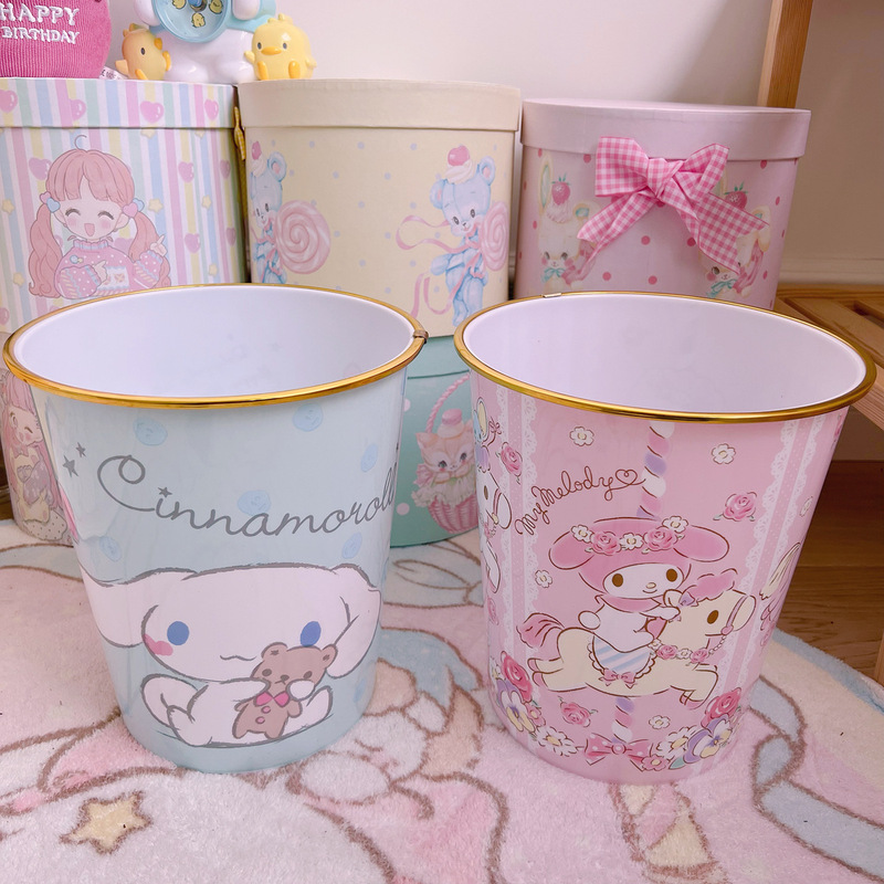 Little Red Book with Cute Cartoon Japanese Girl Heart Melody Big Ear Dog Hello Kitty Snoopy Trash