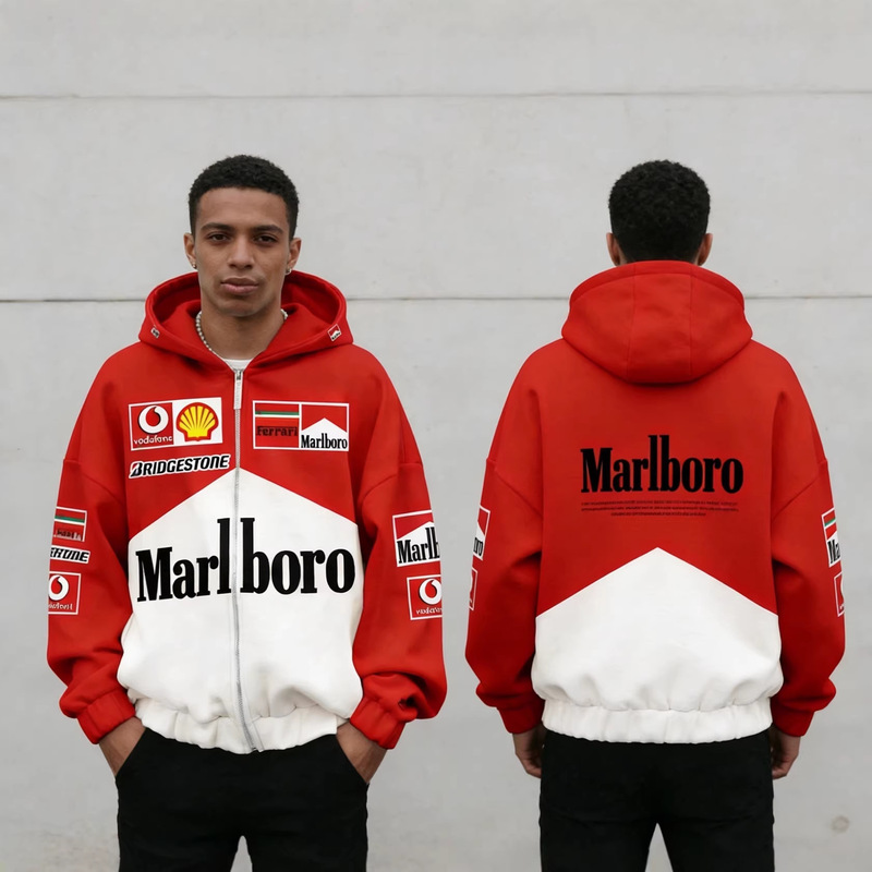 Cross-Border Ducati Embroidered Patchwork Sweatshirt, Hot-Selling Hooded Sweatshirt, Embroidered Style F1 Racing Jacket, Custom-Made Cross-Border Ducati Embroidered Patchwork Sweatshirt, Hot-Selling Hooded Sweatshirt, Embroidered Style F1 Racing Jacket, Custom-Made