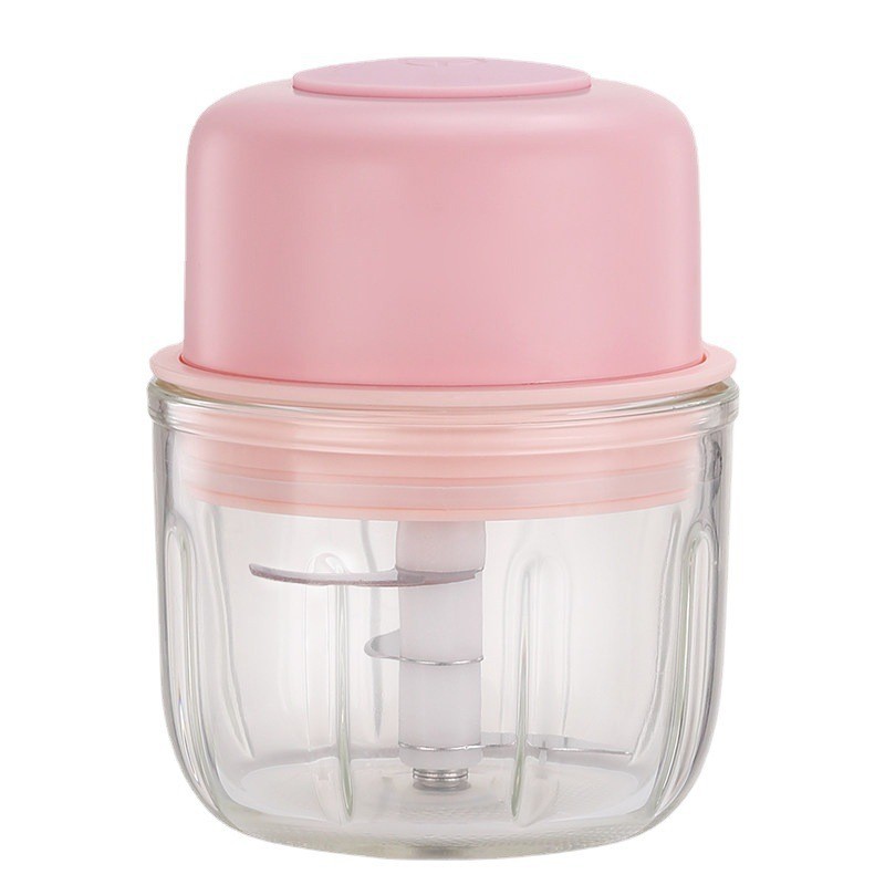 Electric Wireless Garlic Beater Mini Rechargeable Household Mashed Garlic Artifact usb Rechargeable Food Auxiliary Cooking Machine
