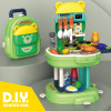 Family realistic tools set, backpack, tableware, toy, storage system, cosplay