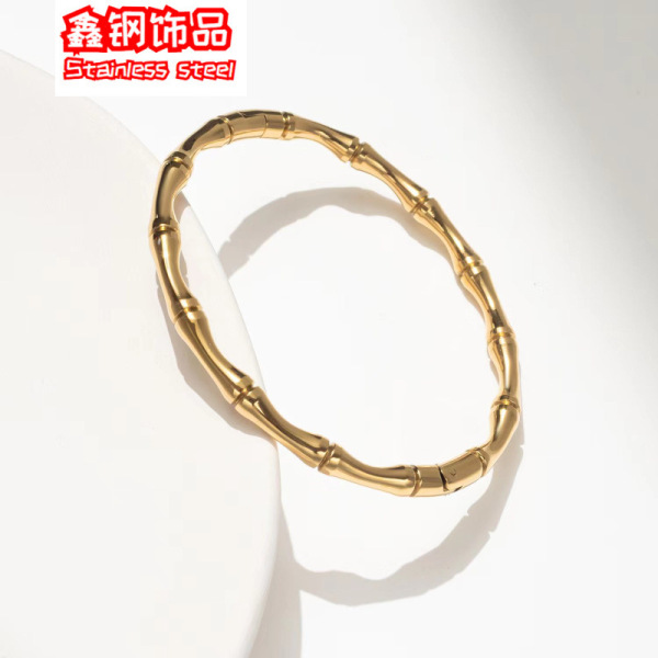 bamboo bracelet stainless steel