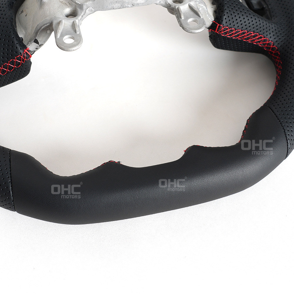 Cross-Border Hot-Selling Product Suitable for 18-23 Models of Jeep Wrangler Jl Full Leather Car Steering Wheel Modification