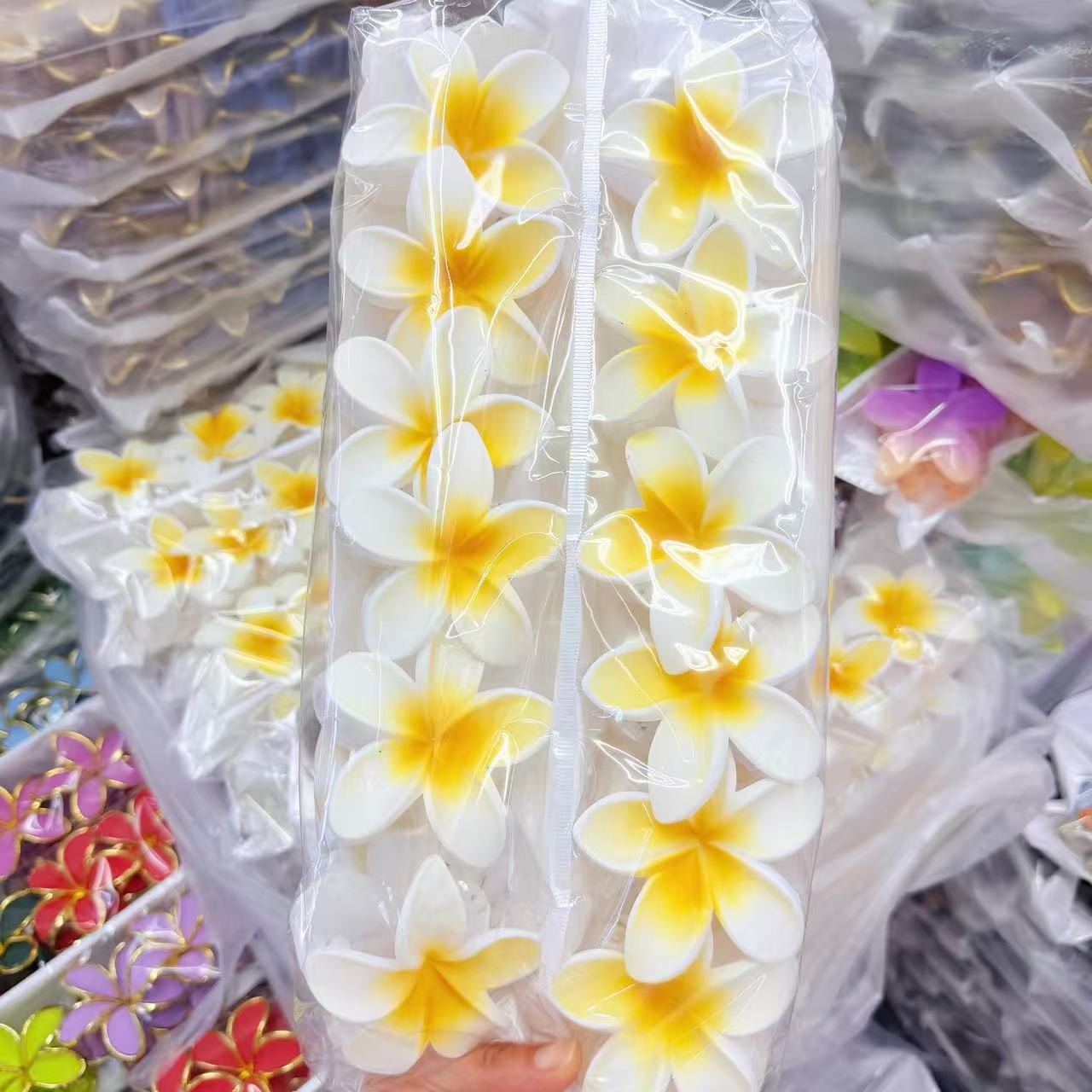 Europa y los Estados Unidos explotaron 8CM huevo flores clip de cabello de alta calidad para mujeres agarrar el cabello de tiburón color caramelo transfronterizo agarrar clip de cabello