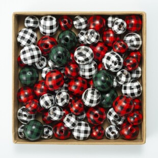 Դ�^�S��14-20MM����ľ���ɫľ��ɢ�郺ͯľ�����Kľ�鴮DIY���