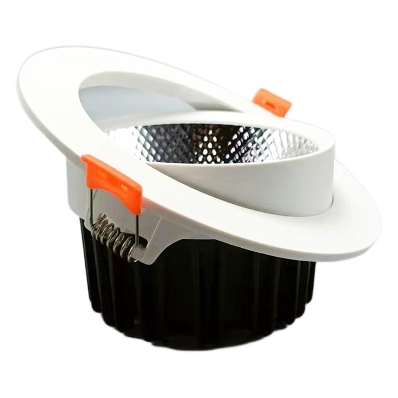 Глубокий антибликовый встроенный прожектор энергосберегающий яркий светильник потолочный Коммерческий торговый центр отель магазин освещение оптом