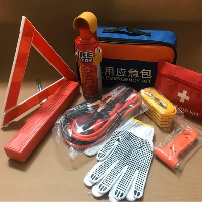 Kempinq və səyahət: emergency tool set fire extinguisher