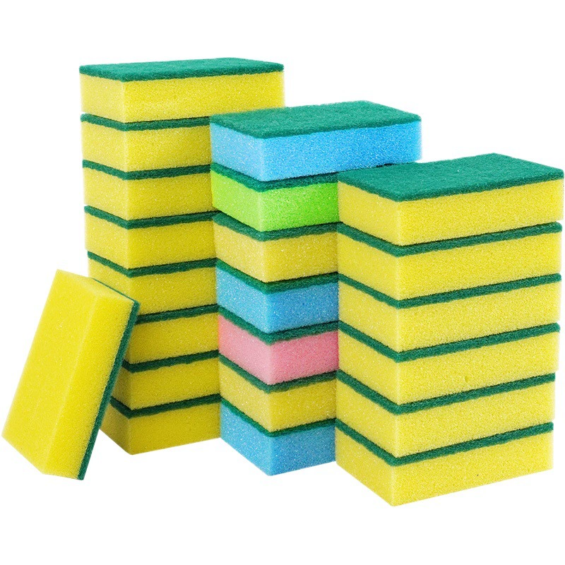 1620 Губка для мытья посуды Сто полотно для мытья посуды Кухонная техника для уборки домашнего хозяйства Губка Блок для чистки Чаша