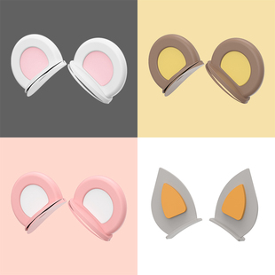 Helmet Accessories Decorative Accessories Cat Ears Bamboo Dragonfly Cute Ladies and Children's Accessories