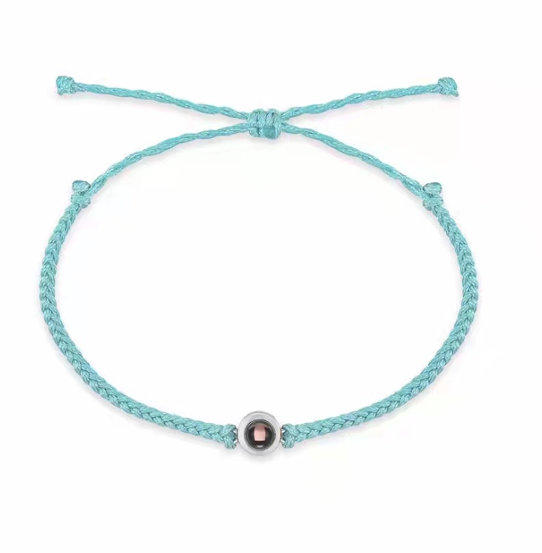 Fashion Geometric rope Plating Unisex Bracelets 1 Piece