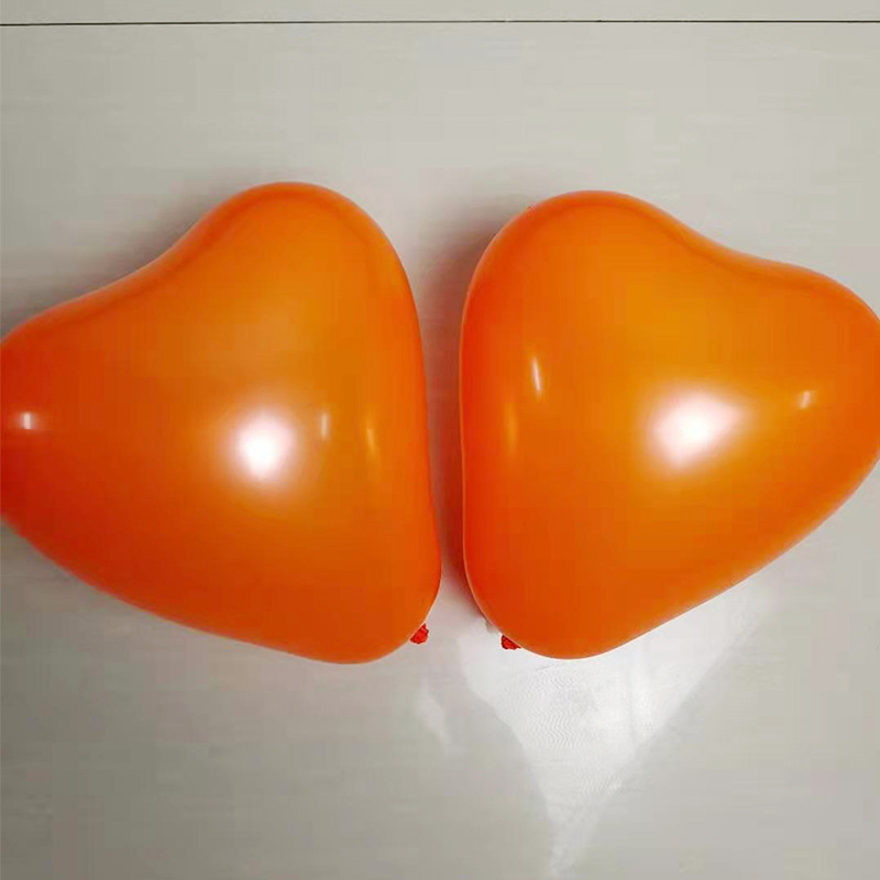 Globo de amor decoración de la habitación de la boda centro comercial actividad diseño globo de látex en forma de corazón celebración confesión globo en forma de corazón