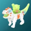 Electric white constructor, tyrannosaurus Rex