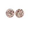 Tide, magnetic earrings suitable for men and women, trend ear clips, natural ore, crystal