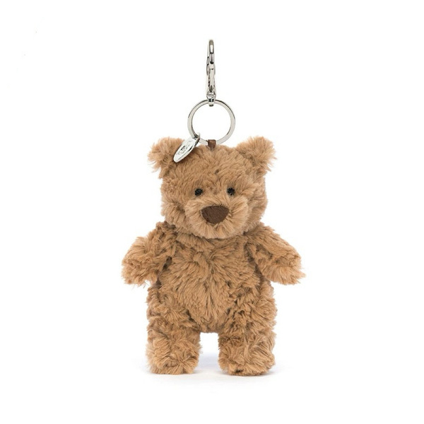 Jellycat Pendant with All Three Labels, Steel Stamp, Barcelona Bear, Eggplant Croissant, Complete Styles, Wholesale Gifts