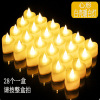 Electronic candle, layout, props indoor heart shaped