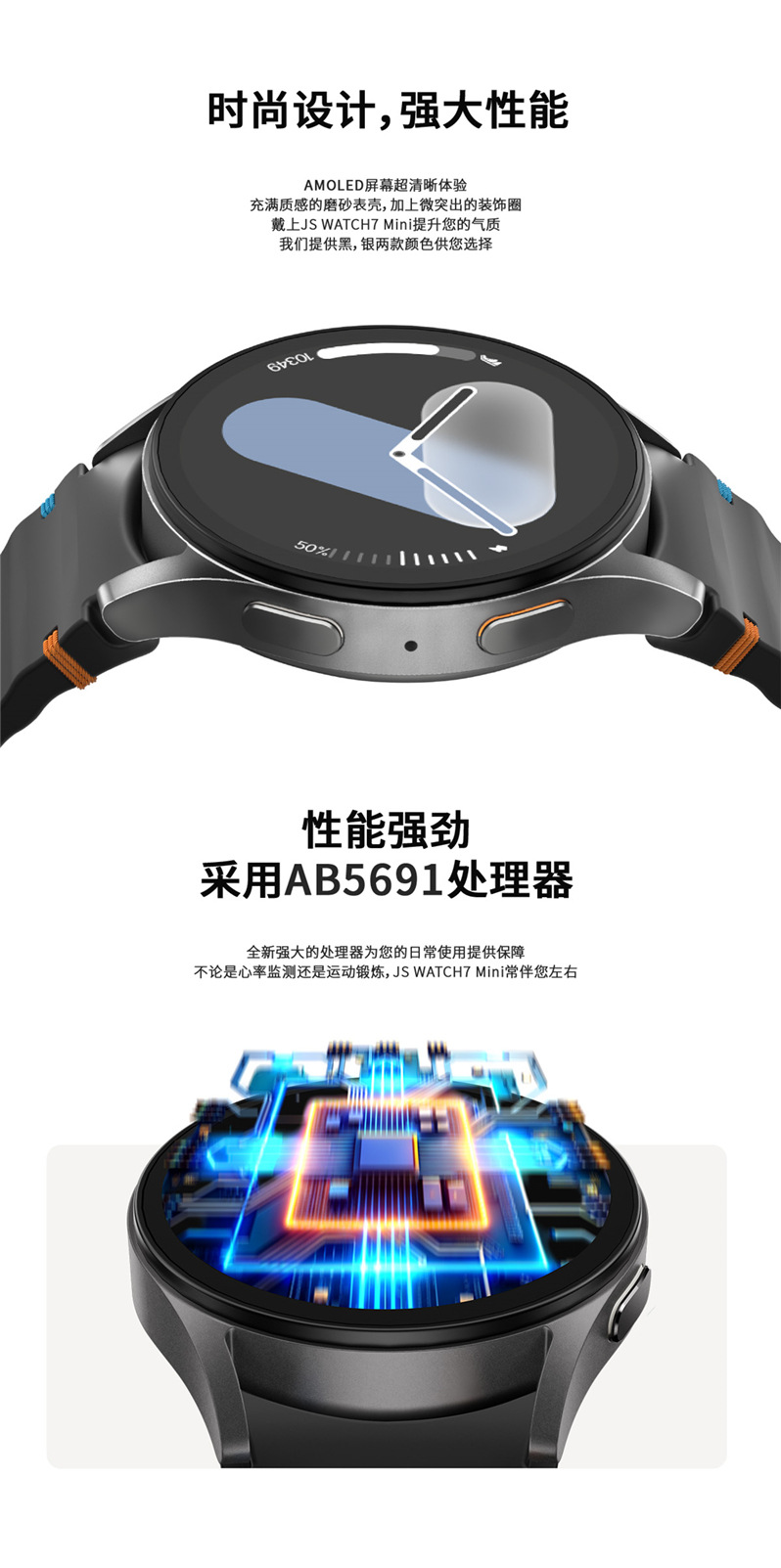 Title 1, Reloj Inteligente con Llamadas Bluetooth, Monit...
