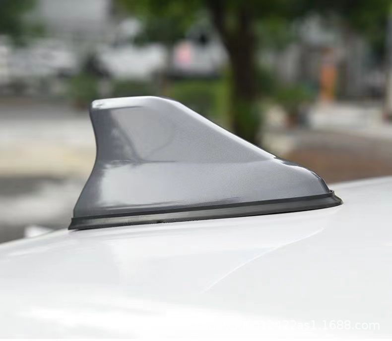 Car shark fin antenna with signal radio special shark fin roof modification antenna decorative antenna Universal