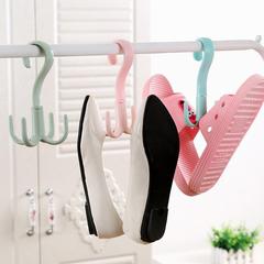 Creative four-claw hooks, 360-degree rotatable four-claw hanger wardrobe multi-functional bag tie rack for tie drying hanger