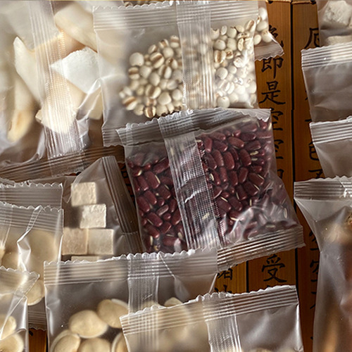 Five Finger Milk Tea and Fu Ling Soup Base Pack, Guangdong Stewed Soup Materials, Euryale Seed and Coix Seed Ingredients Soup Base Pack, Wholesale, One Piece Shipping