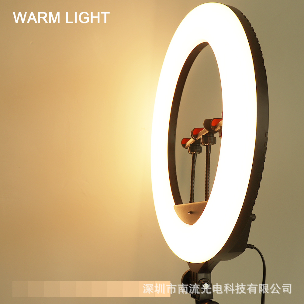 18 Inch direct seeding lamp 18 inch 20 inch 21 Beauty fill-in light LED Photography Light anchor selfie live broadcast