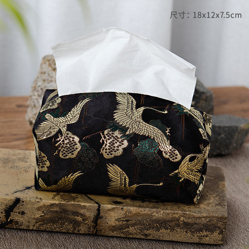 Retro embroidery embroidery pumping paper bag Chinese wind paper…