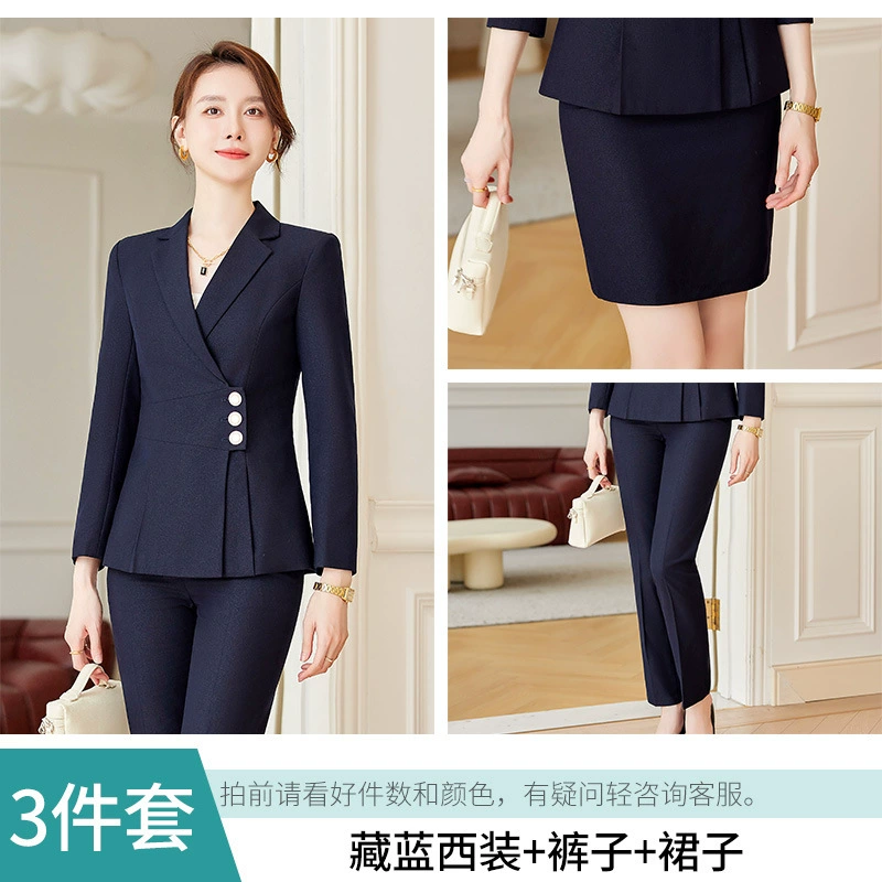 Autumn overall for hotel, classic suit jacket