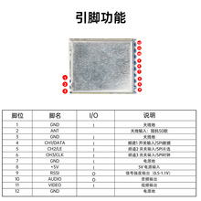 RX5808�o�����lҕ�l����ģ�KSPI���ƽ������b��ֱ���C5.8G����