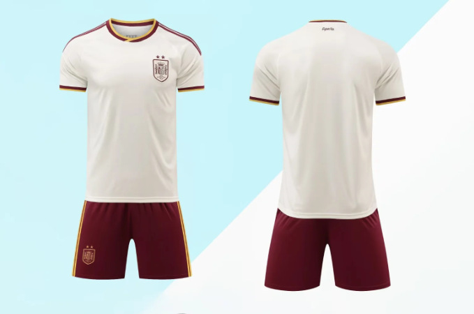 Camiseta de fútbol de la Copa del Mundo 2026 Inglaterra Francia España camiseta de fútbol de dos estrellas