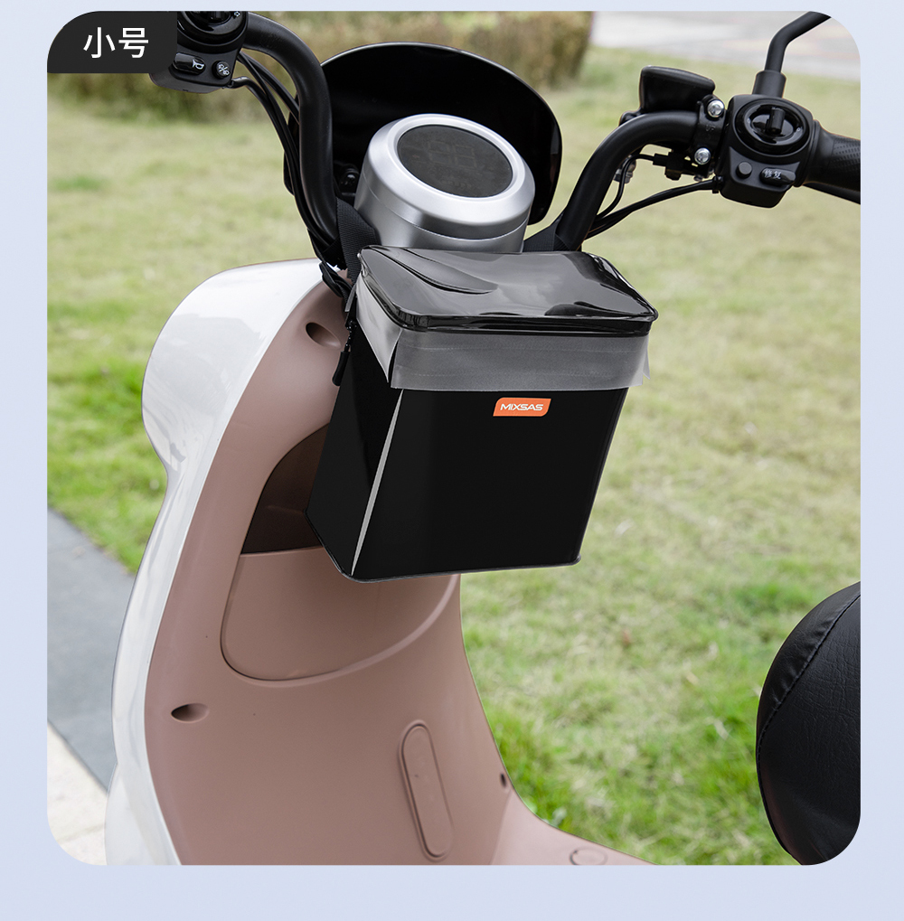 Electric Vehicle Hanging Bag, Front Storage Pocket, Waterproof Large-Capacity Hanging Bag, Universal Battery Vehicle Charger Storage Hanging Bag