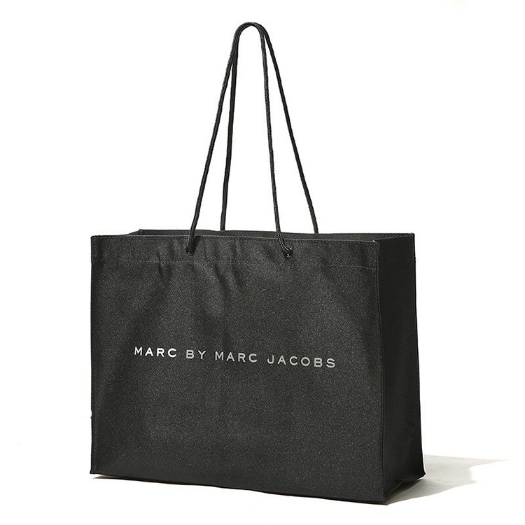 日本杂志附录MARC经典款黑色购物袋环保便携包潮牌托特包大容量