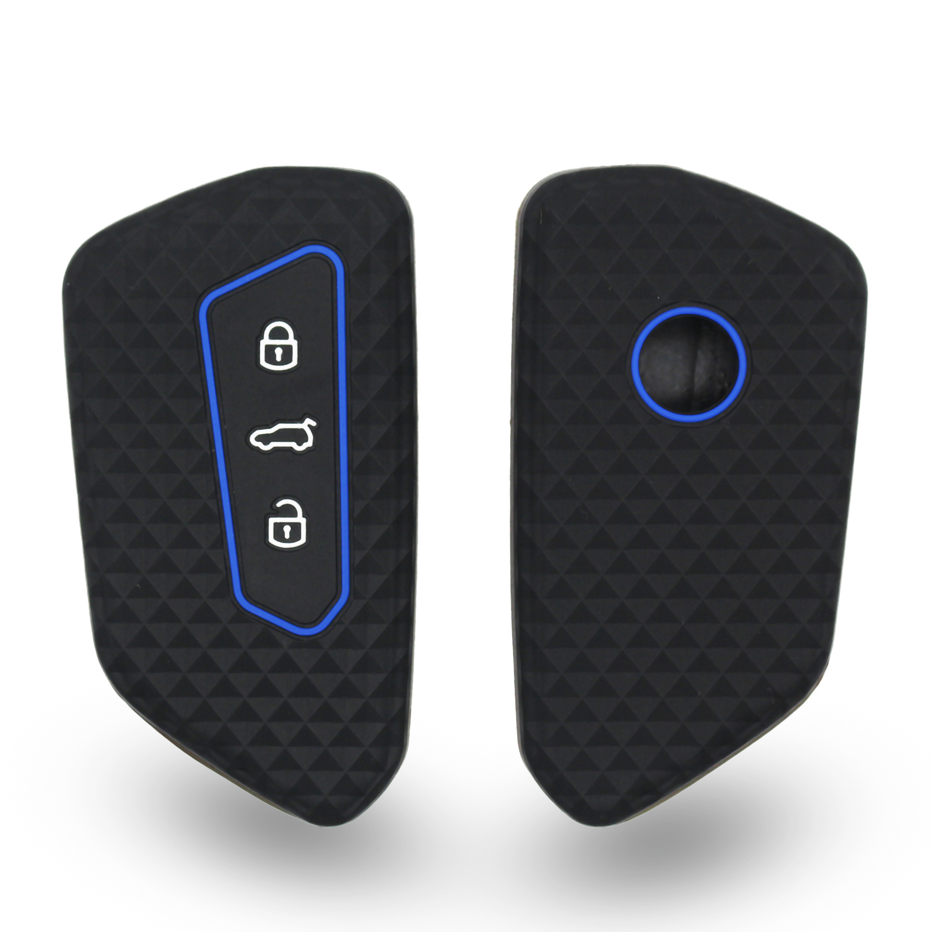 2021 car key cover for golf 8 remote control package Volkswagen eight generation new silicone key cover