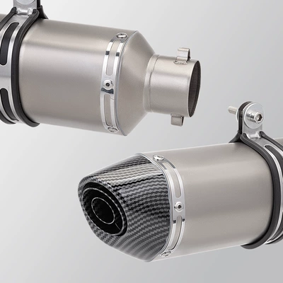 Motorcycle exhaust pipe, Mid-Section Exhaust Pipe R27 Tail