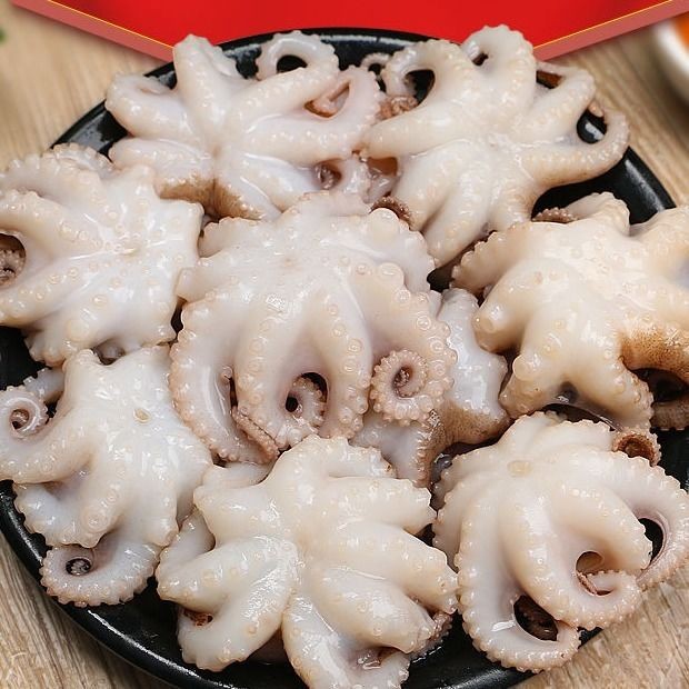 八爪鱼新鲜小章鱼海鲜水产鲜冻小八爪鱼冷冻墨鱼仔八抓迷你大爆头