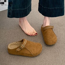 �͹���ɫ�ӽq���ϲ���ЬŮ2025�¿��ﶬ����������߰��^����Ь��